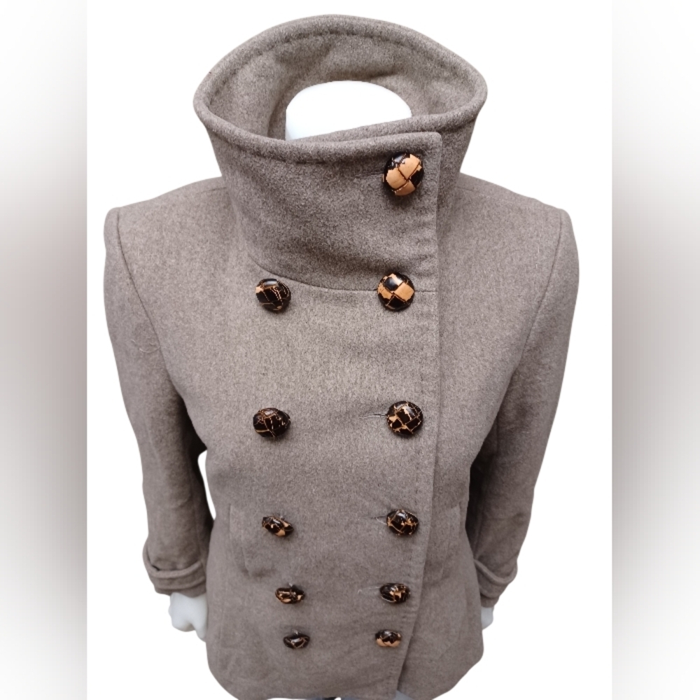 Talula Babaton EUC Wool Cashmere Blend Light Brown Size Medium - Picture 3 of 11
